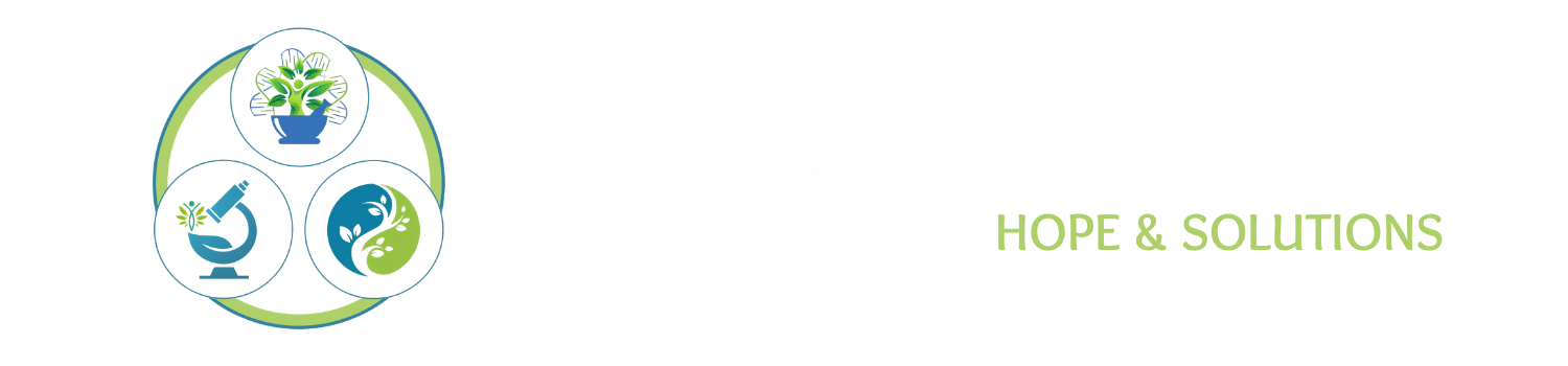 helpful scientist thin logo